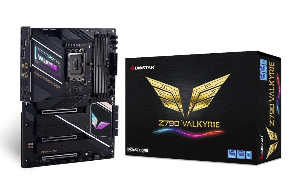 Biostar Biostar Z790 VALKYRIE LGA1700 DDR5 Intel 12/13th Motherboard — product photo