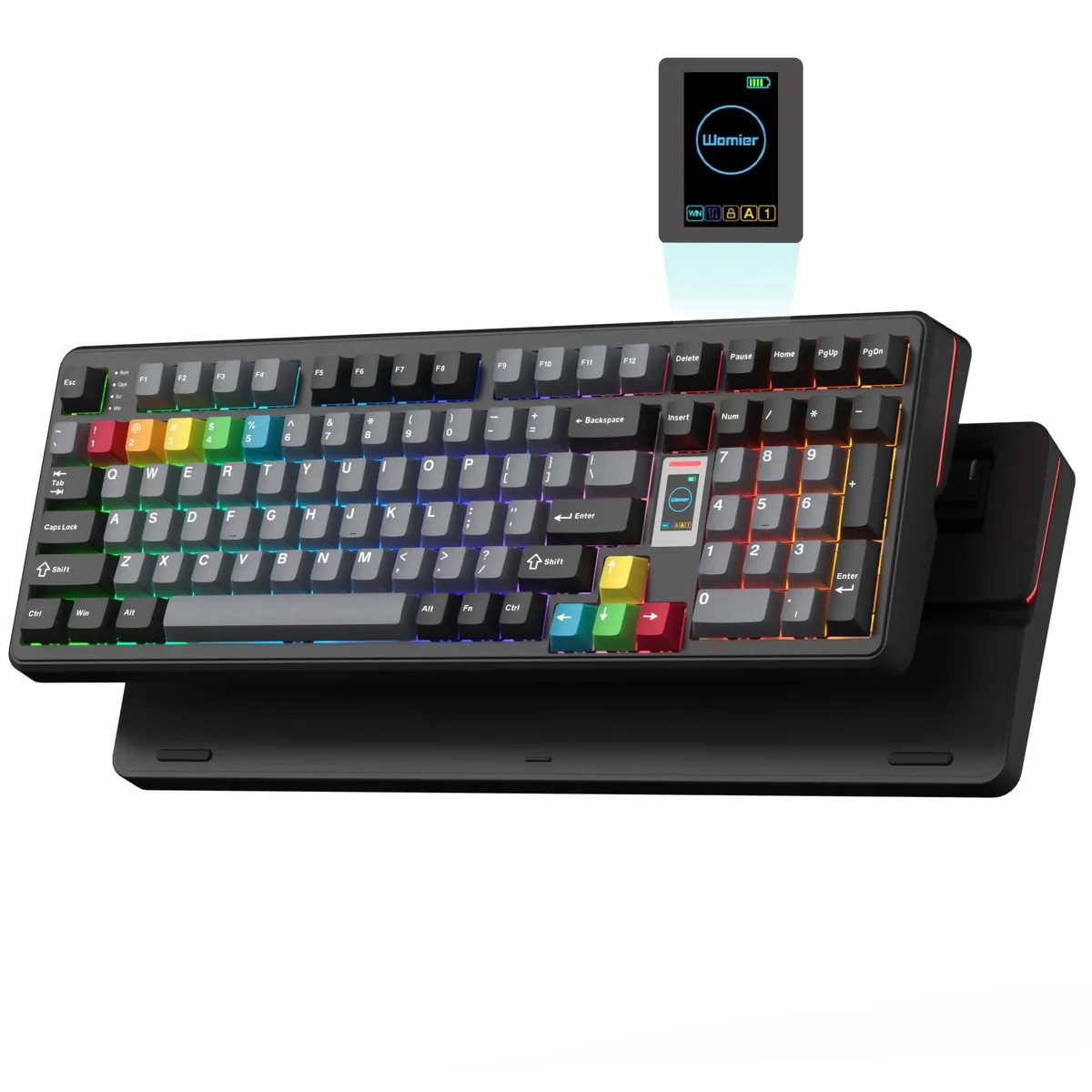 Womier Womier WK98-BLACK Gaming Keyboard — foto do produto
