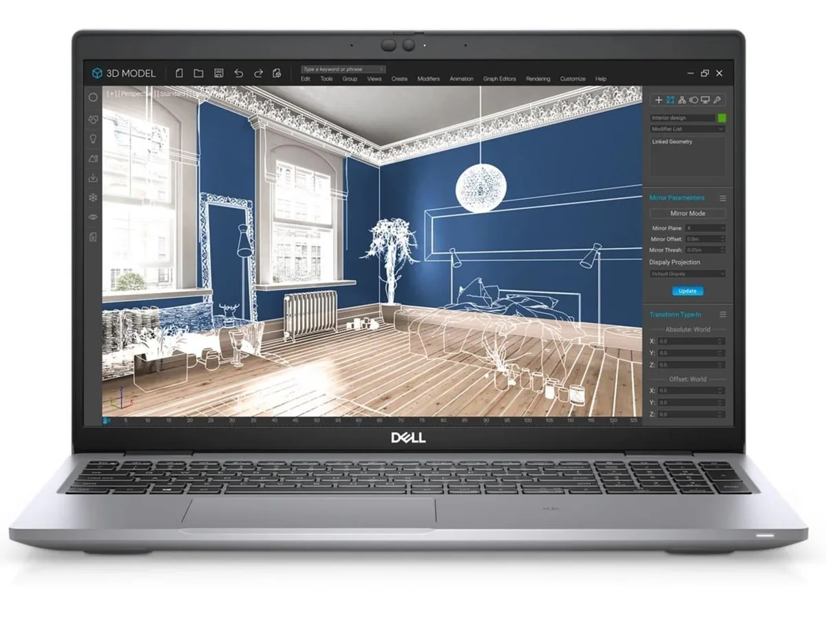 DELL DELL Precision 3560 laptop Core i7-1185G7 1TB SSD 16GB RAM T500 2GB — photo du produit