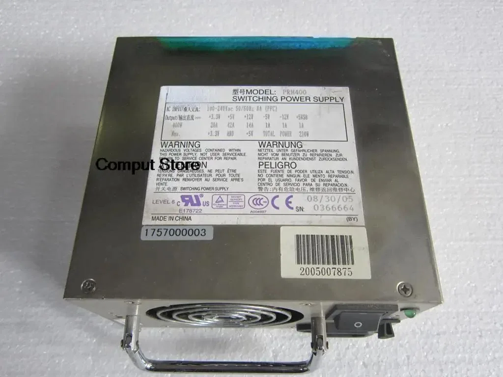 KHACHIMO 400W ATX power supply unit for Advantech IPC-622 PRM400 6U server