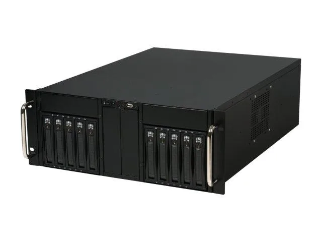 iStarUSA Inc. iStarUSA Inc. D-410-B10SA 4U 10-Bay Server Chassis — vörumynd