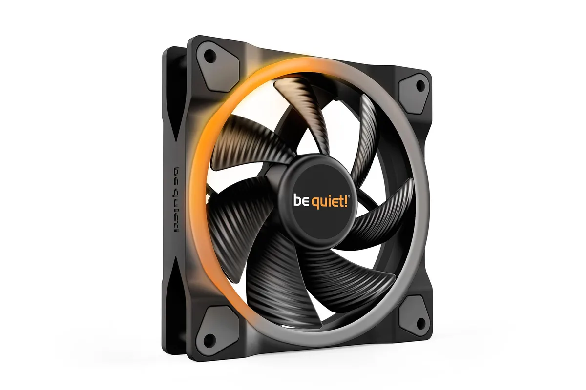be quiet! be quiet! Light Wings 120mm PWM ARGB Black case fan — product photo