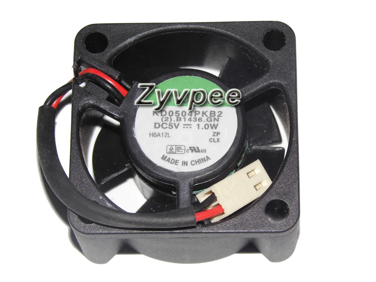 Zyvpee Zyvpee KD0504PKB2 40x20mm 5V 1.0W 2-wire case fan — صورة المنتج