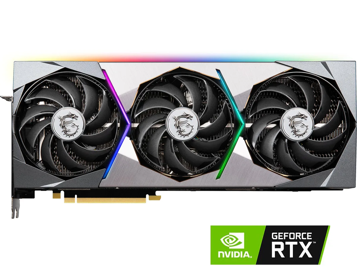 MSI MSI RTX 3090 SUPRIM X 24G graphics card — photo du produit