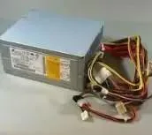 KHACHIMO M460 ATX power supply unit, matte black metal box with rear fan grille