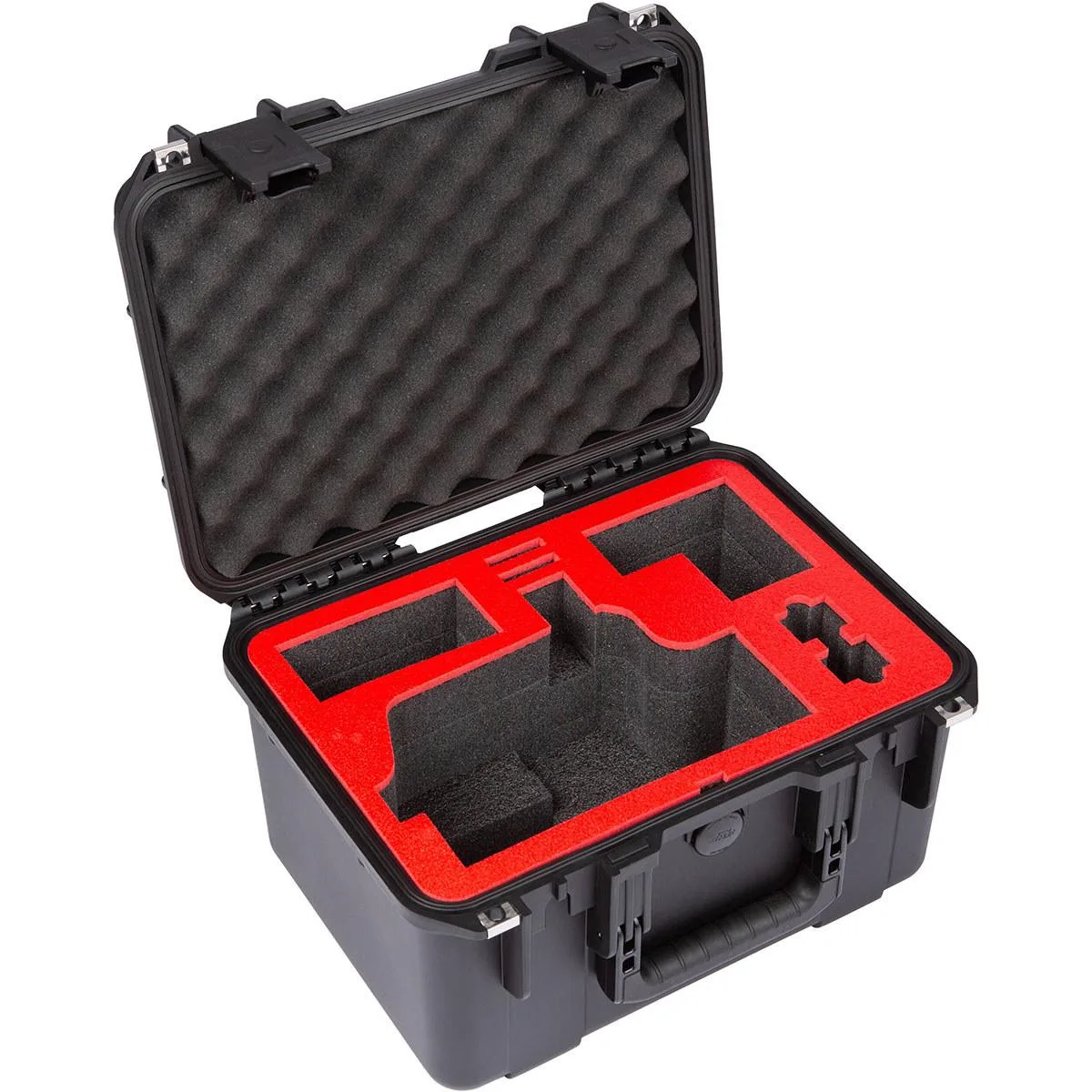 SKB SKB iSeries 4U 11" Deep Rack with Wheels, Black — productfoto