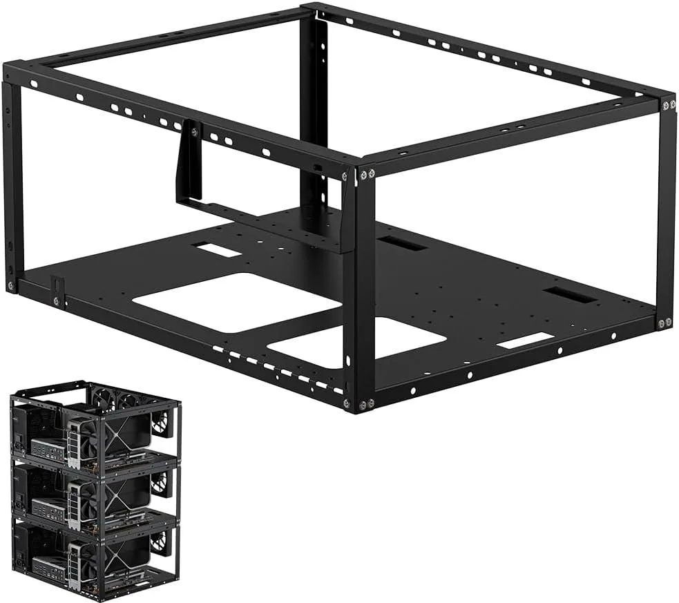 TAURKENAM TAURKENAM Open Frame Test Bench PC Case Stackable — product photo