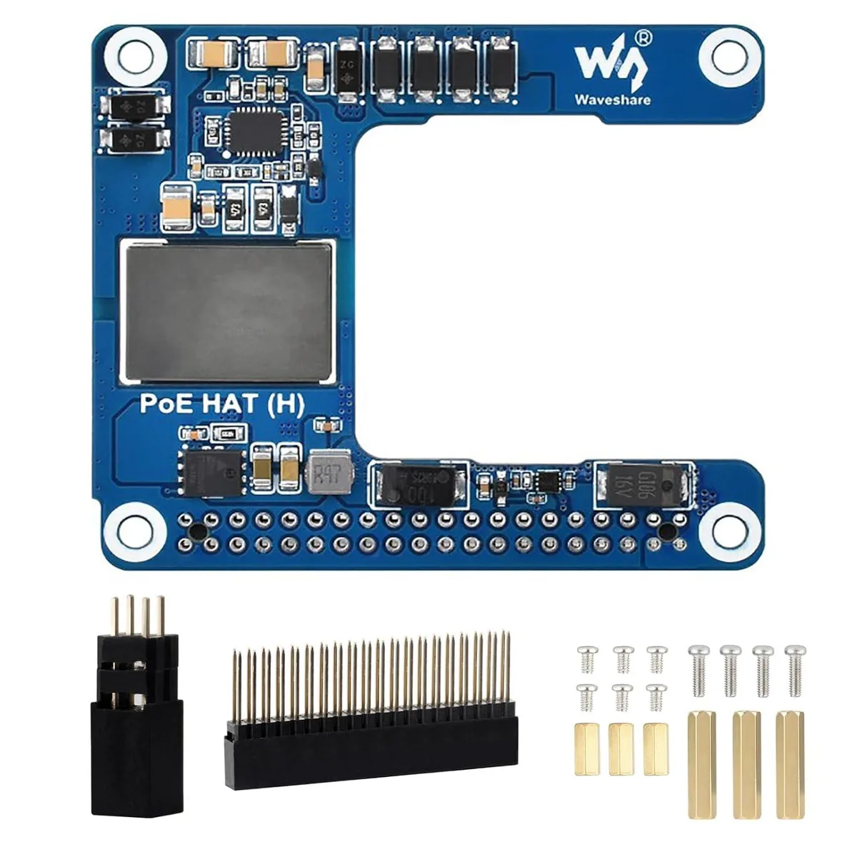LORDWORLD LORDWORLD PoE HAT (H) 5V 5A 802.3 development board — 商品写真