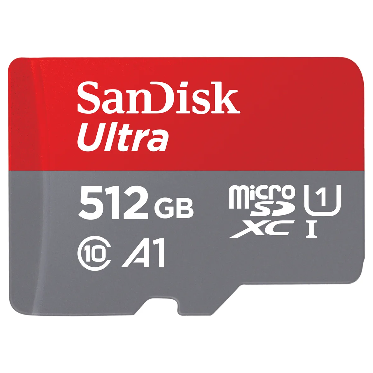 SanDisk SanDisk Ultra microSDXC 512GB A1 UHS-I U1 Class 10 150MB/s SDSQUAC-512G-GN6MA memory card — תמונת המוצר