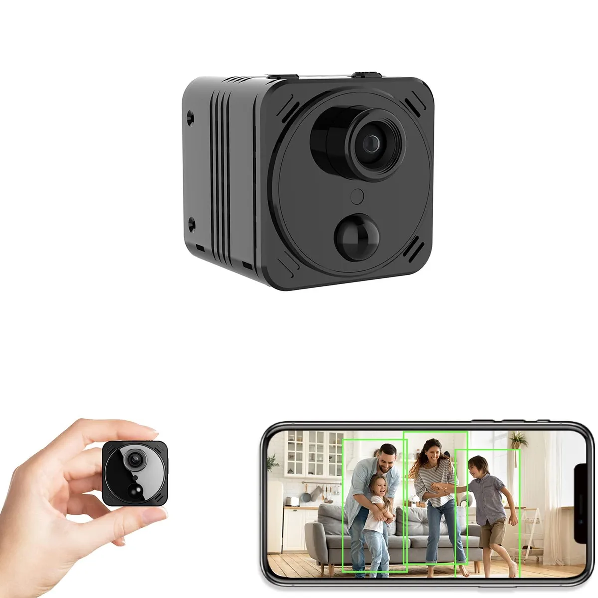 Clover V10 4K Wireless Surveillance 1.6" 160° 3000mAh 19h 1080P H.264 — product photo
