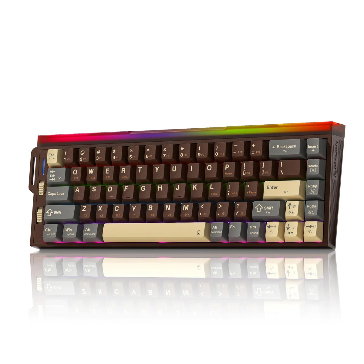 Redragon Redragon HL K752MSO-WL/7628 60% Gasket Mount Gaming Keyboard — φωτογραφία προϊόντος