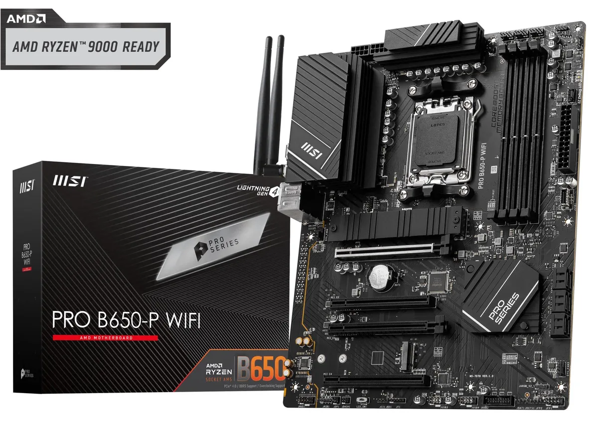 MSI MSI PRO B650-P WIFI AMD motherboard — photo du produit