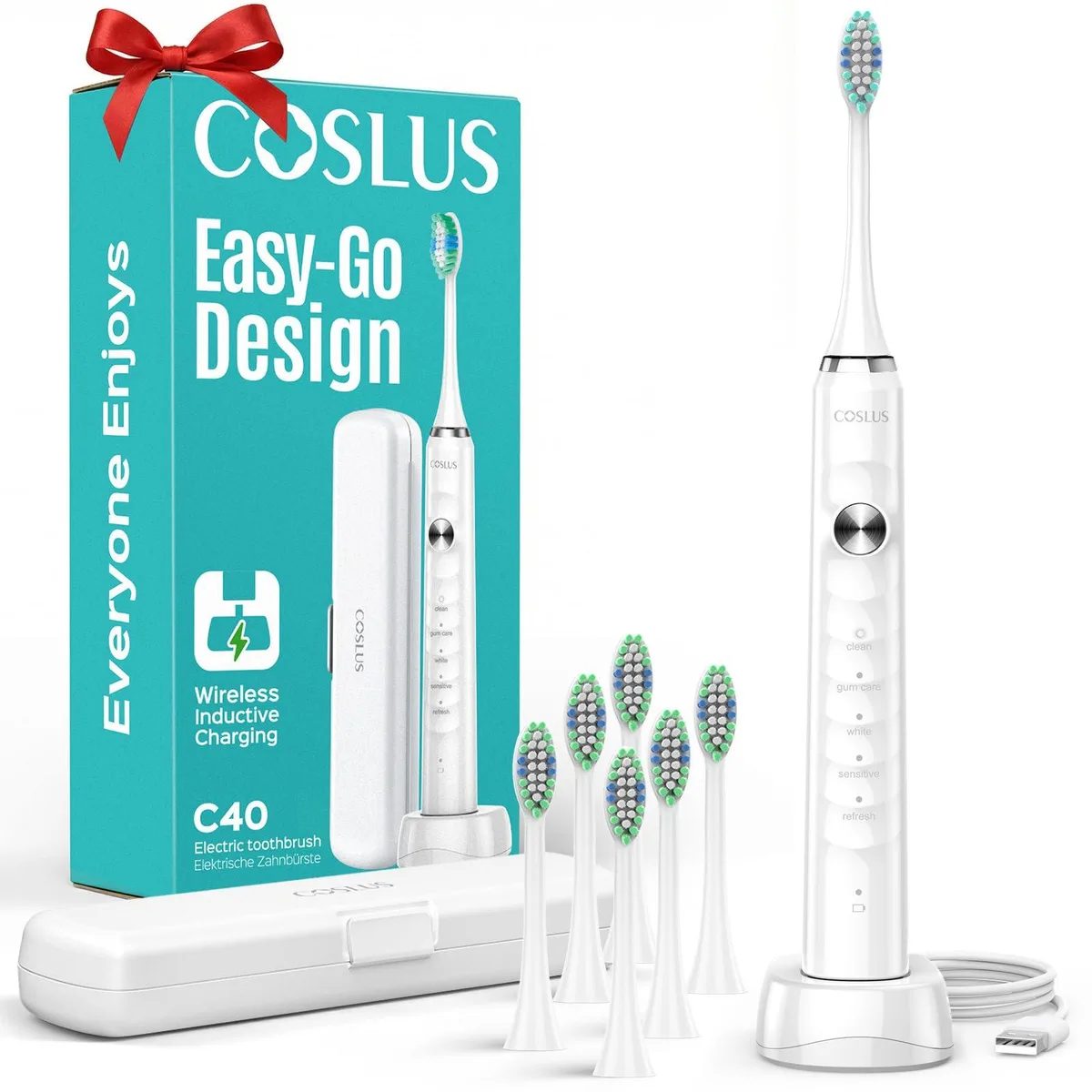  Waterpik C40 Oral Care 47000 VPM White 81g — foto produk