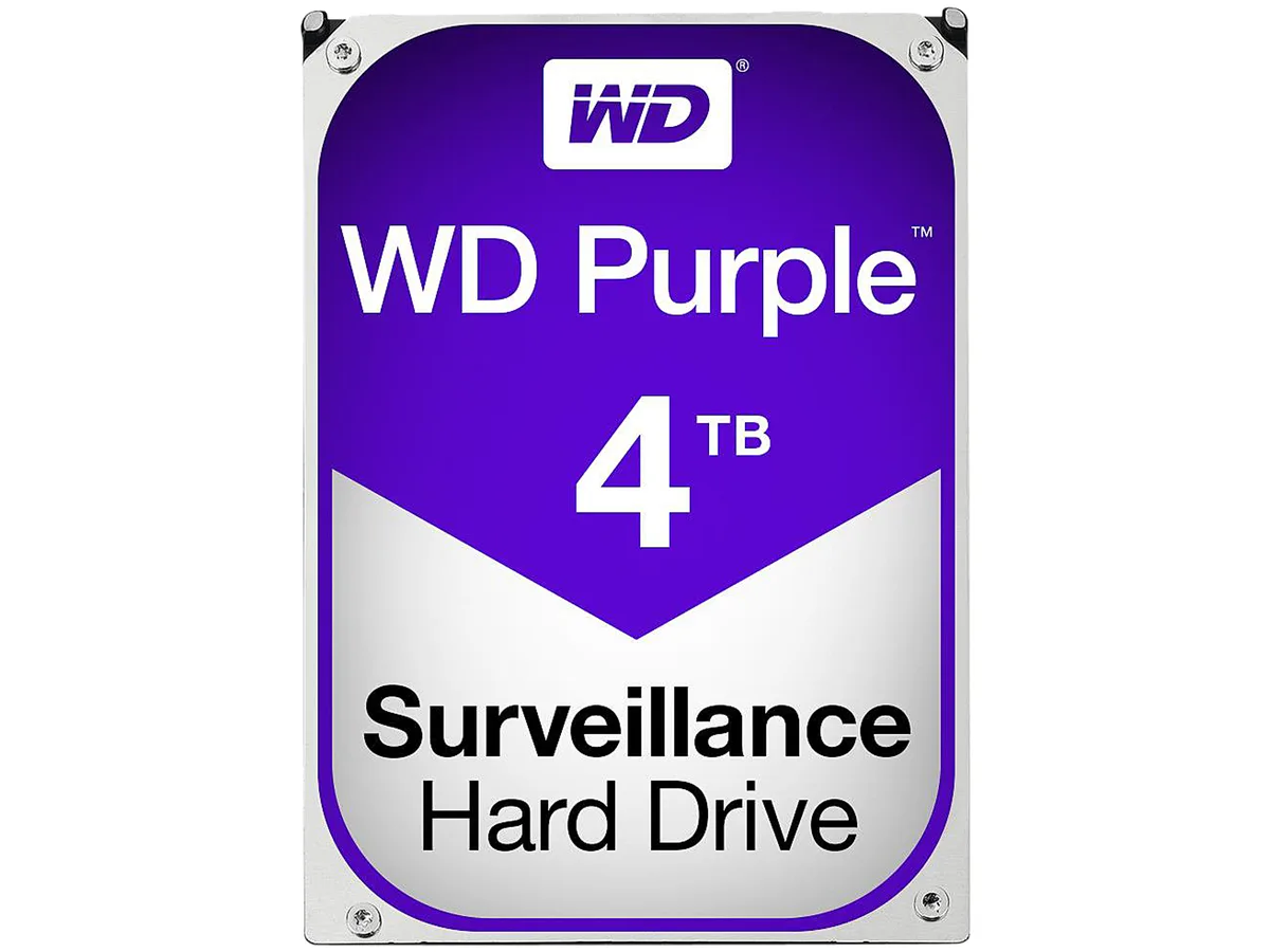 Western Digital Western Digital WD40PURX 4TB 3.5" SATA 5400 RPM 64MB internal hard drive — 商品写真