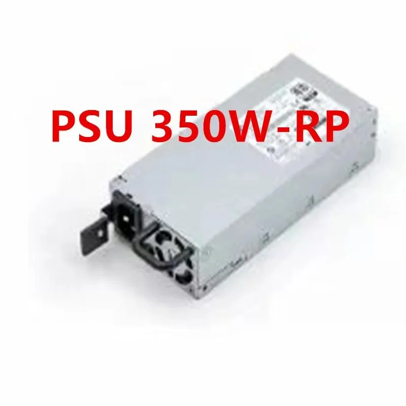 Black ATX power supply unit with cooling fan and cable connectors