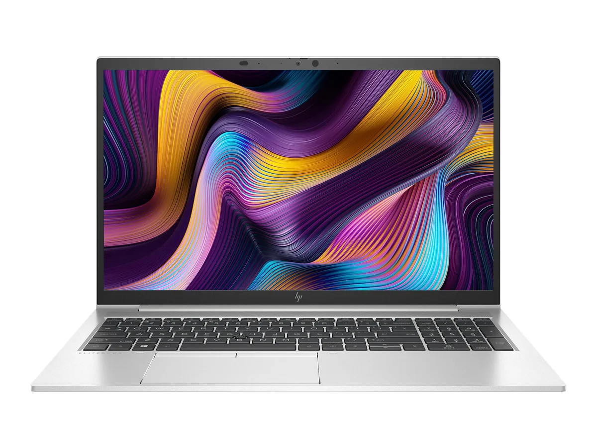 Silver 15.6 inch laptop with minor cosmetic wear