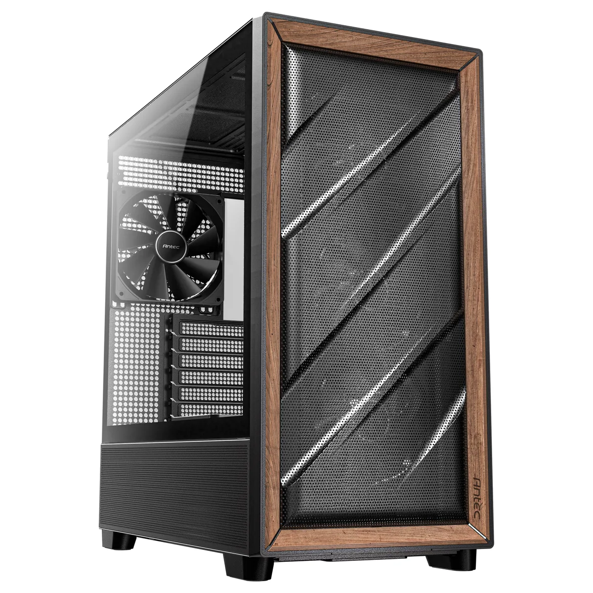 Antec Antec FLUX Wood Mid-Tower E-ATX PC Case — product photo