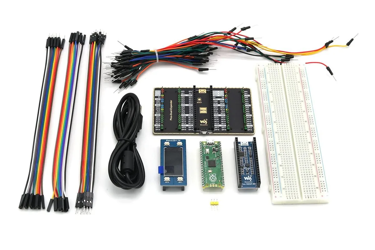 LORDWORLD LORDWORLD Raspberry Pi Pico Evaluation Kit Package B development board — foto produk