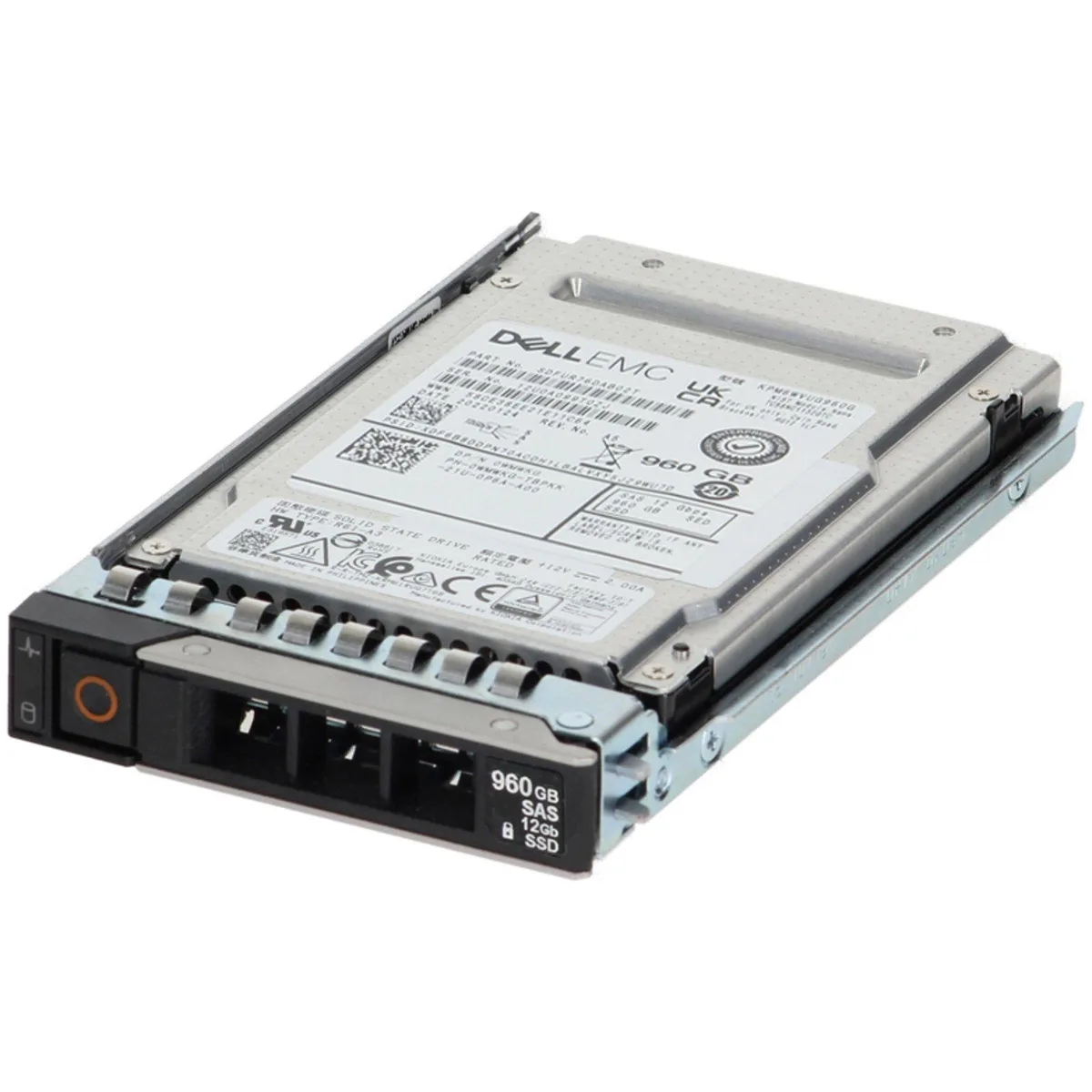 DELL DELL WMWKG 960GB 12/24Gbps SAS 2.5 enterprise SSD — productfoto