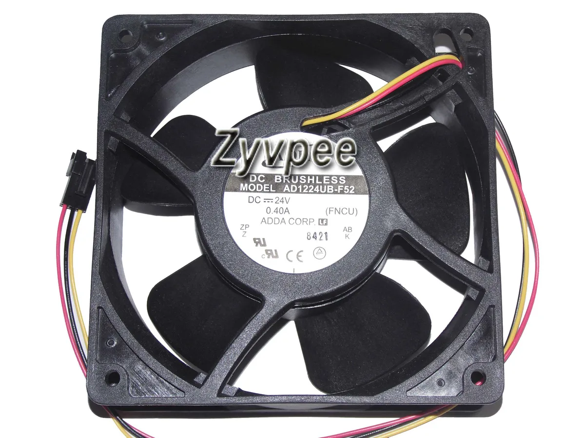 SunnyStar Co., Ltd SunnyStar Co., Ltd AD1224UB-F52 24V .4A 120x38mm 3-pin case fan — صورة المنتج