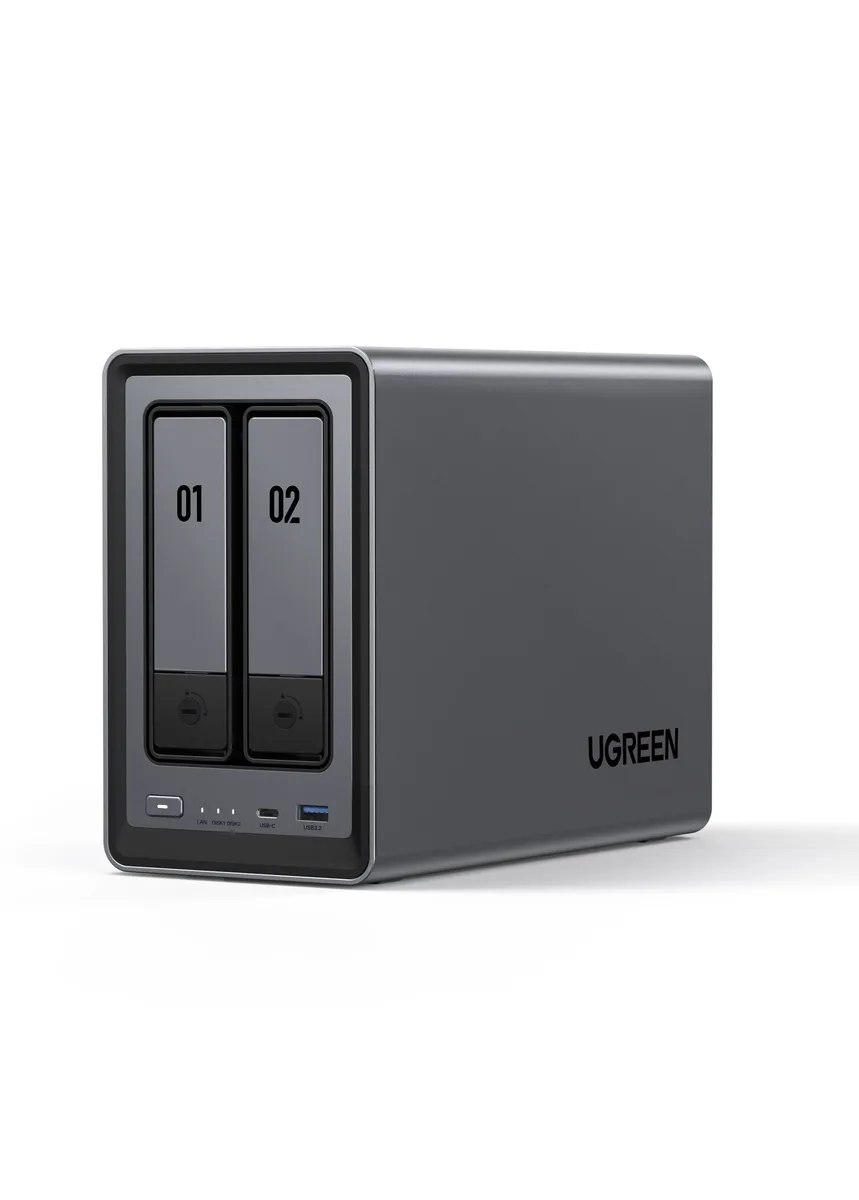 Ugreen Group Limited Ugreen Group Limited DXP2800 NAS 2-Bay Intel N100 8GB DDR5 Diskless — 商品写真
