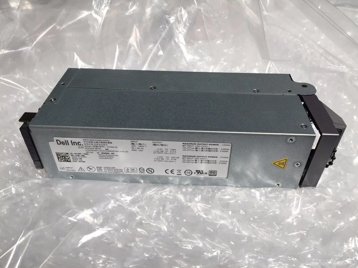 DELL DELL C2700A-S0 2700W power supply — photo du produit