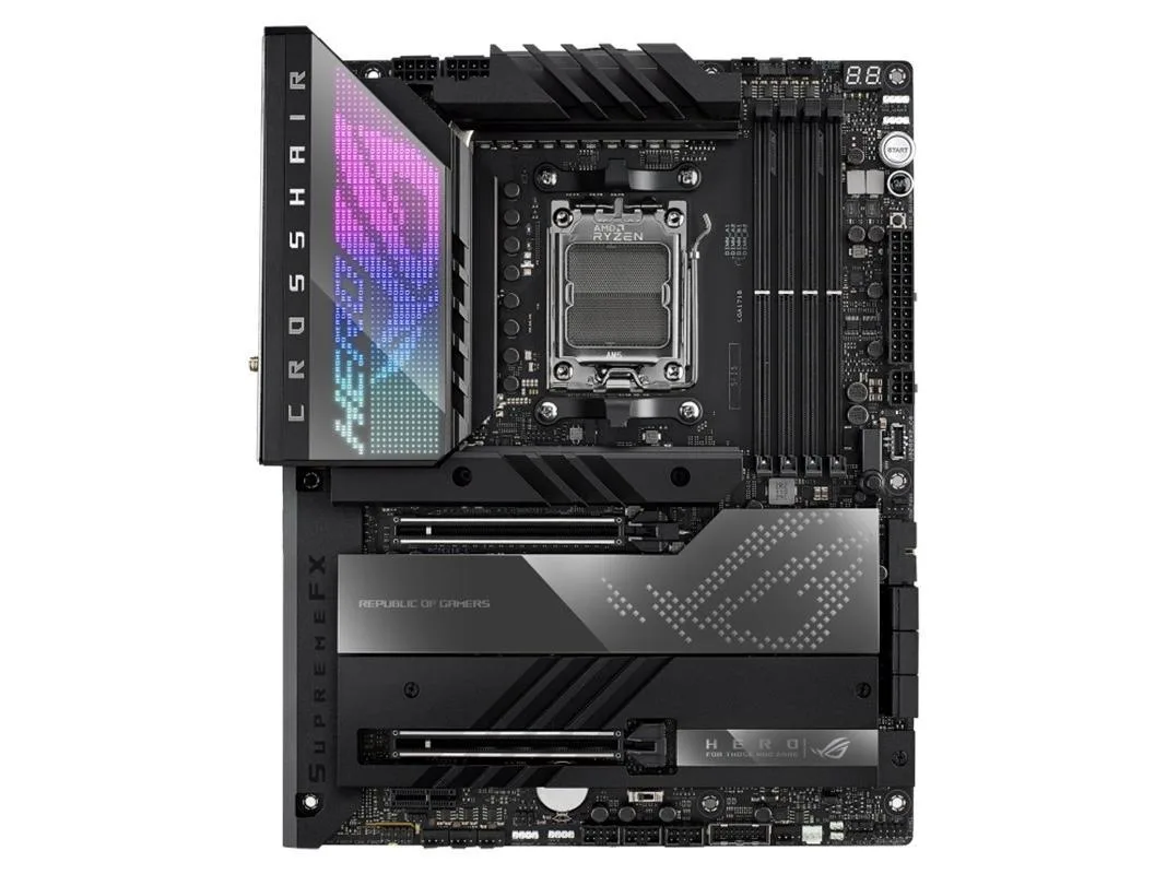 ASUS ASUS ROG CROSSHAIR X670E HERO AMD motherboard — product photo