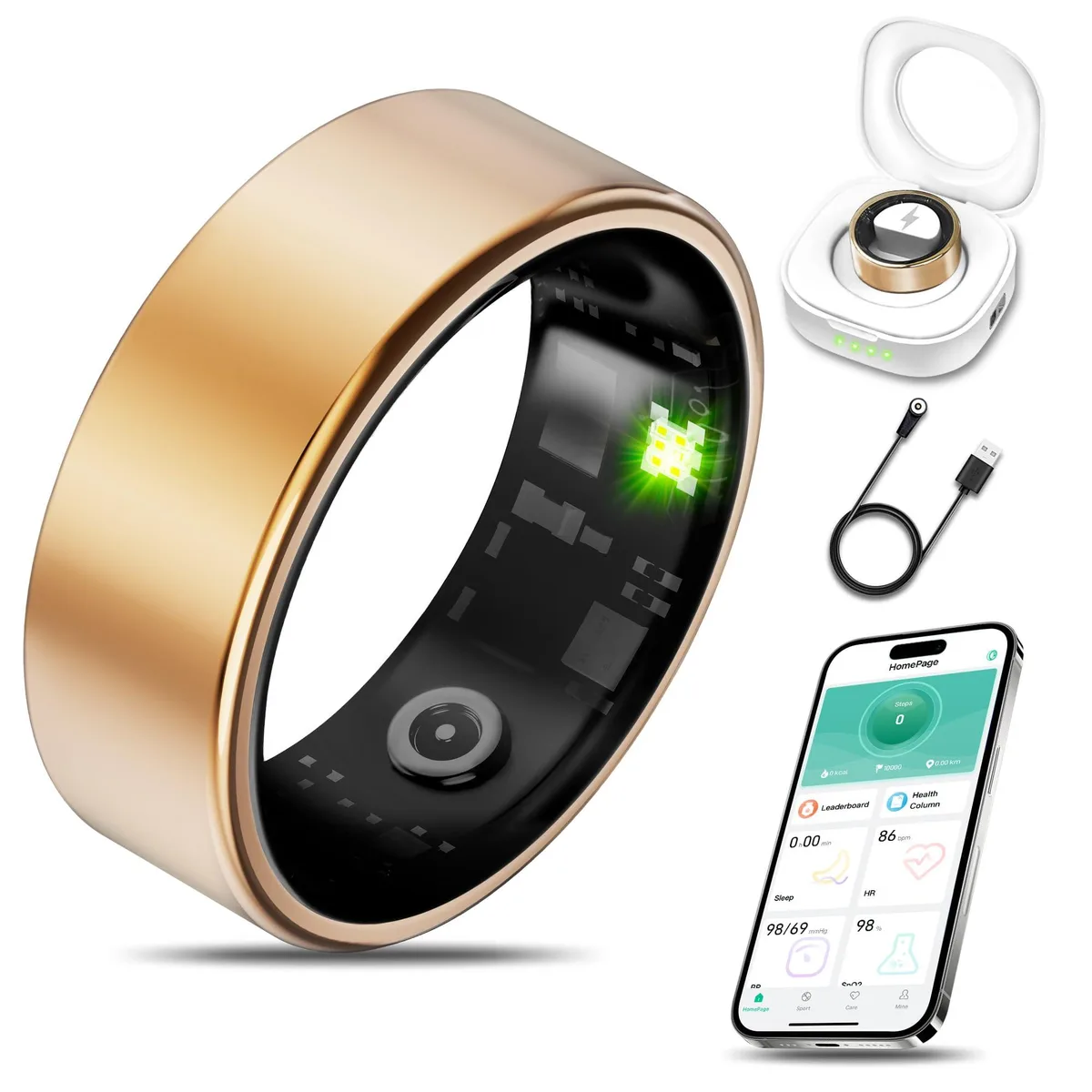  HTC Smart Ring R11M Black Large wearable technology — produktfoto