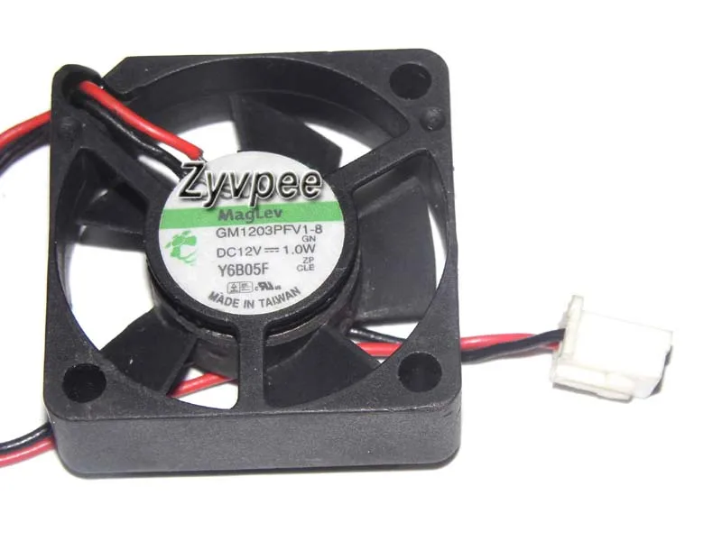 Zyvpee Zyvpee GM1203PFV1-8 30mm 12V 1.0W 2-wire case fan — foto do produto