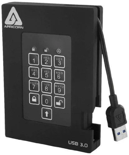 Apricorn Apricorn Aegis Fortress FIPS 512 GB 140-2 Level 2 portable hard drive — 商品照片