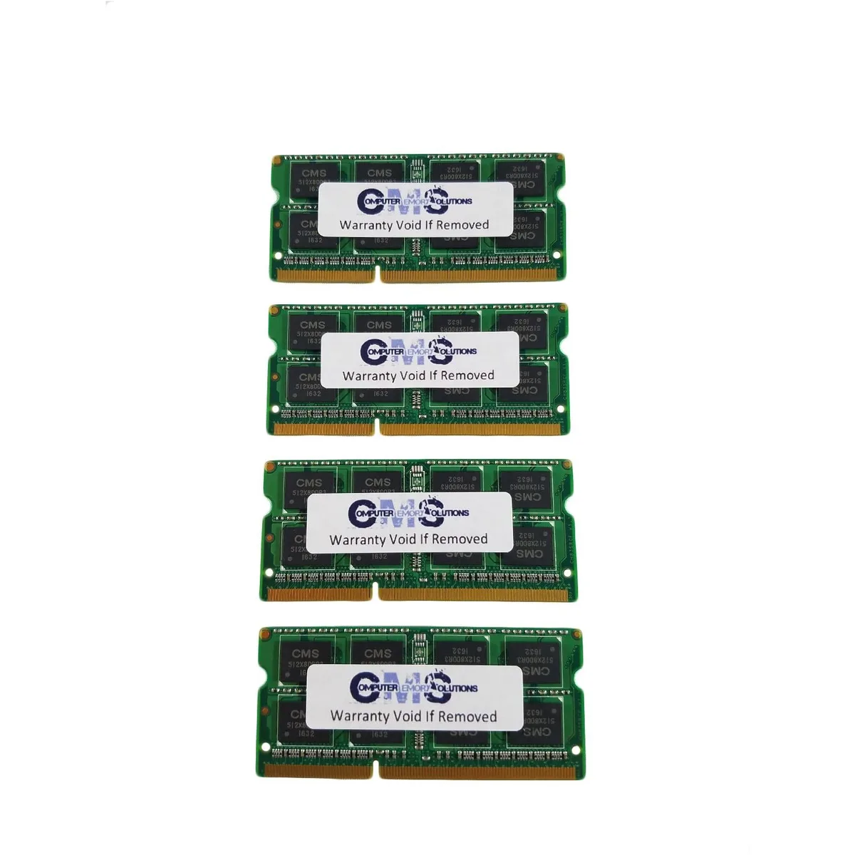 Computer Memory Solutions Computer Memory Solutions CM5126410600SODRH 16GB (4x4GB) DDR3 1333MHz CL7 SODIMM memory upgrade — toote foto