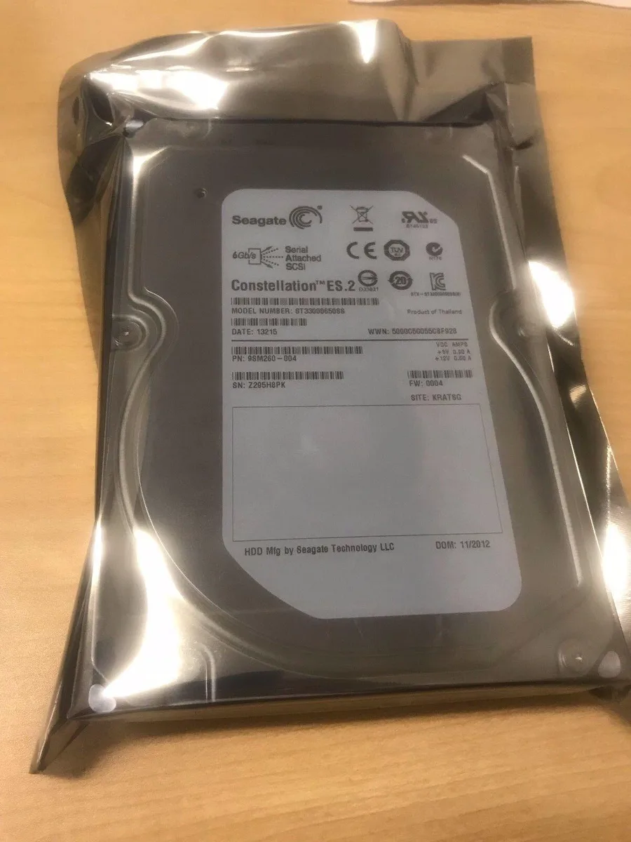 Seagate Seagate Constellation ES.2 ST33000650SS 3TB 3.5 SAS internal hard drive — ภาพสินค้า