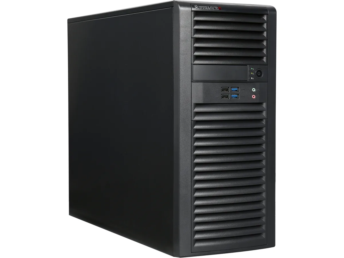 Supermicro Supermicro CSE-732D4-903B 900W mid-tower server chassis — снимка на продукта