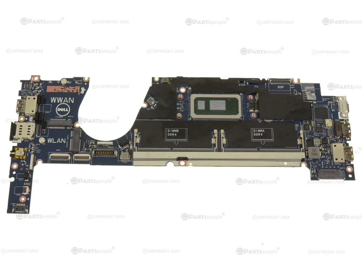 DELL DELL Latitude 7300 Intel Motherboard i7-8665U 1.9GHz HX8XK — photo du produit