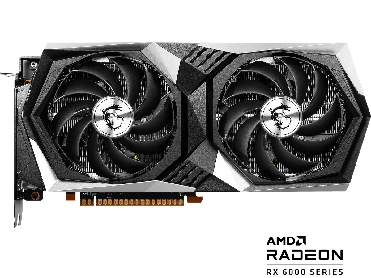 MSI MSI RX 6650 XT GAMING X 8G graphics card — toote foto