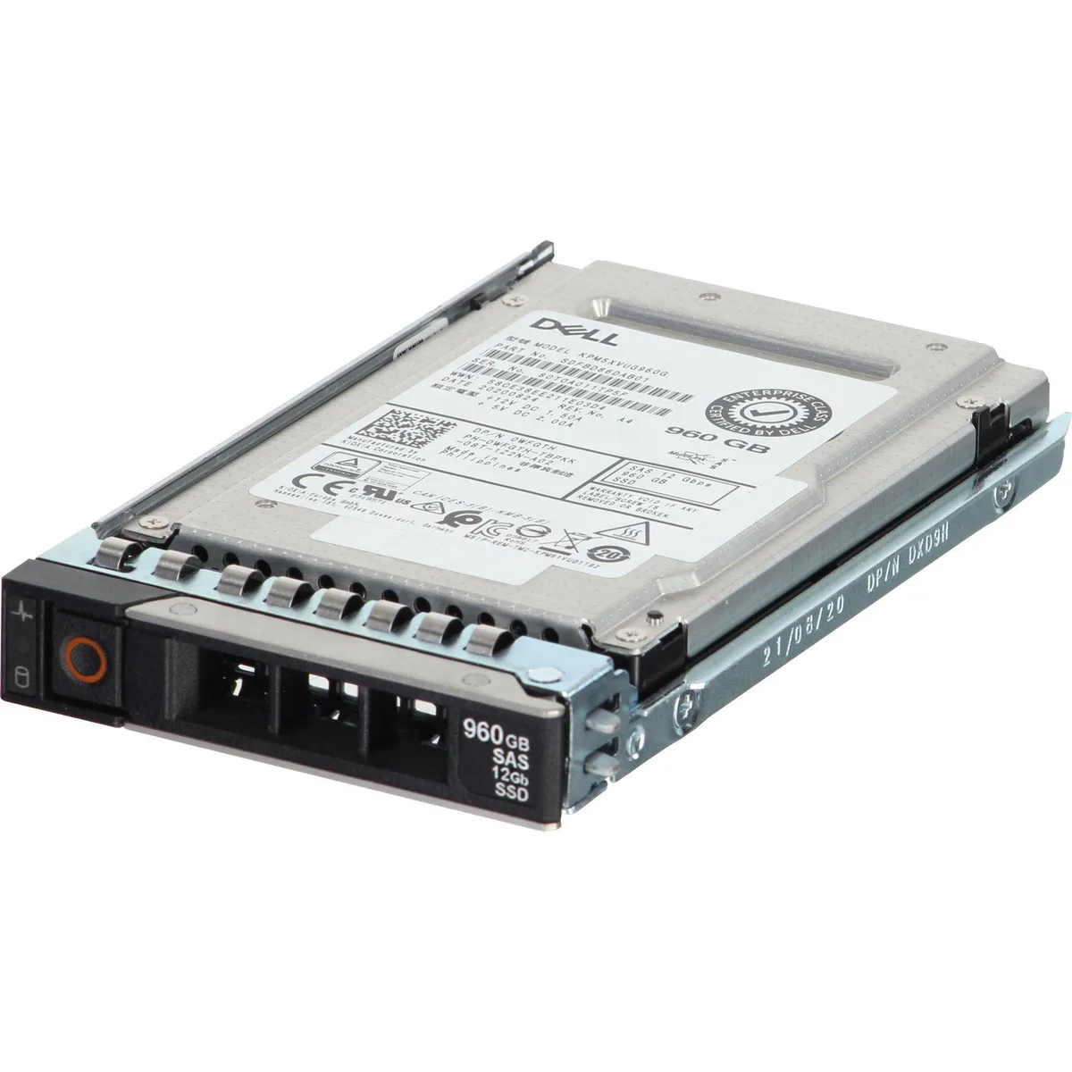 DELL DELL 960GB 12Gbps SAS MU MLC 2.5 Enterprise SSD KPM5XVUG960G — productfoto