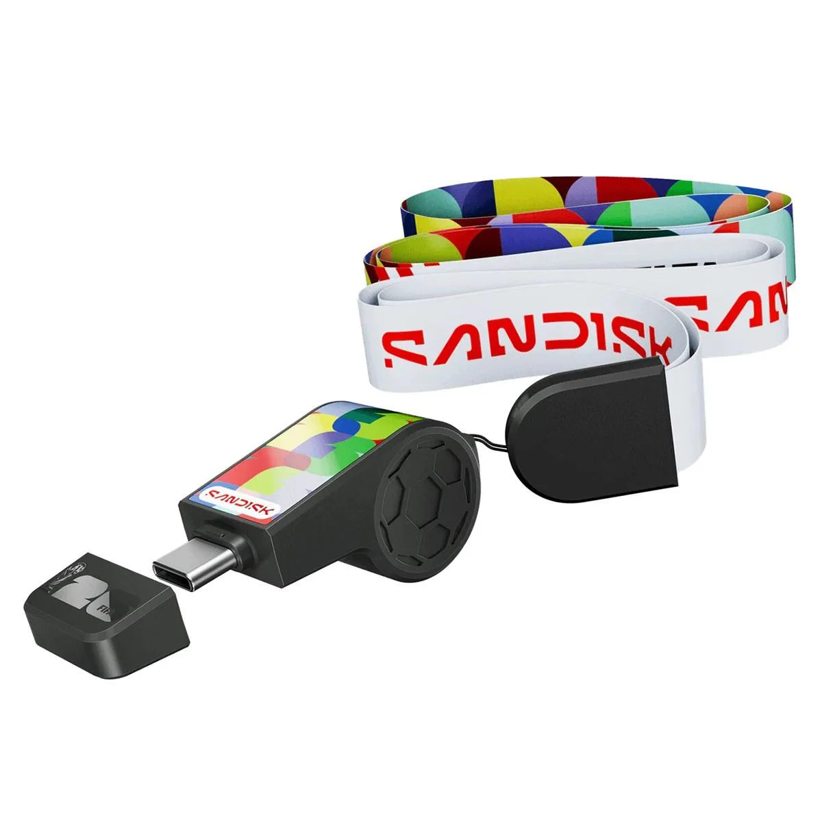 SanDisk SanDisk USB-C Flash Drive FIFA World Cup 2026 Edition 64GB Black — foto produk