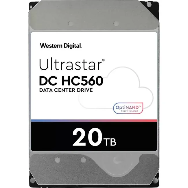Western Digital Western Digital Ultrastar DC HC560 20TB 3.5" 12Gb/s SAS 7200 RPM 0F38652 — fotografie produktu