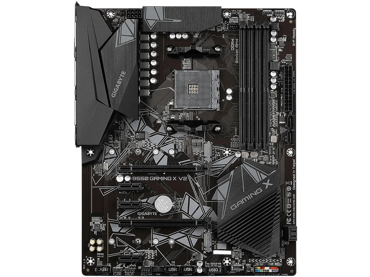 GIGABYTE GIGABYTE B550 GAMING X V2 AM4 ATX AMD motherboard 128GB DDR4 4733MHz — product photo
