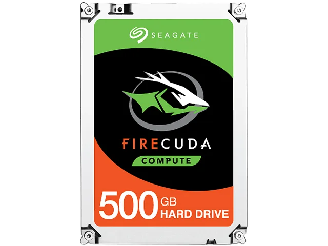 Silver 2.5 inch bare SATA hard drive, 7mm thin