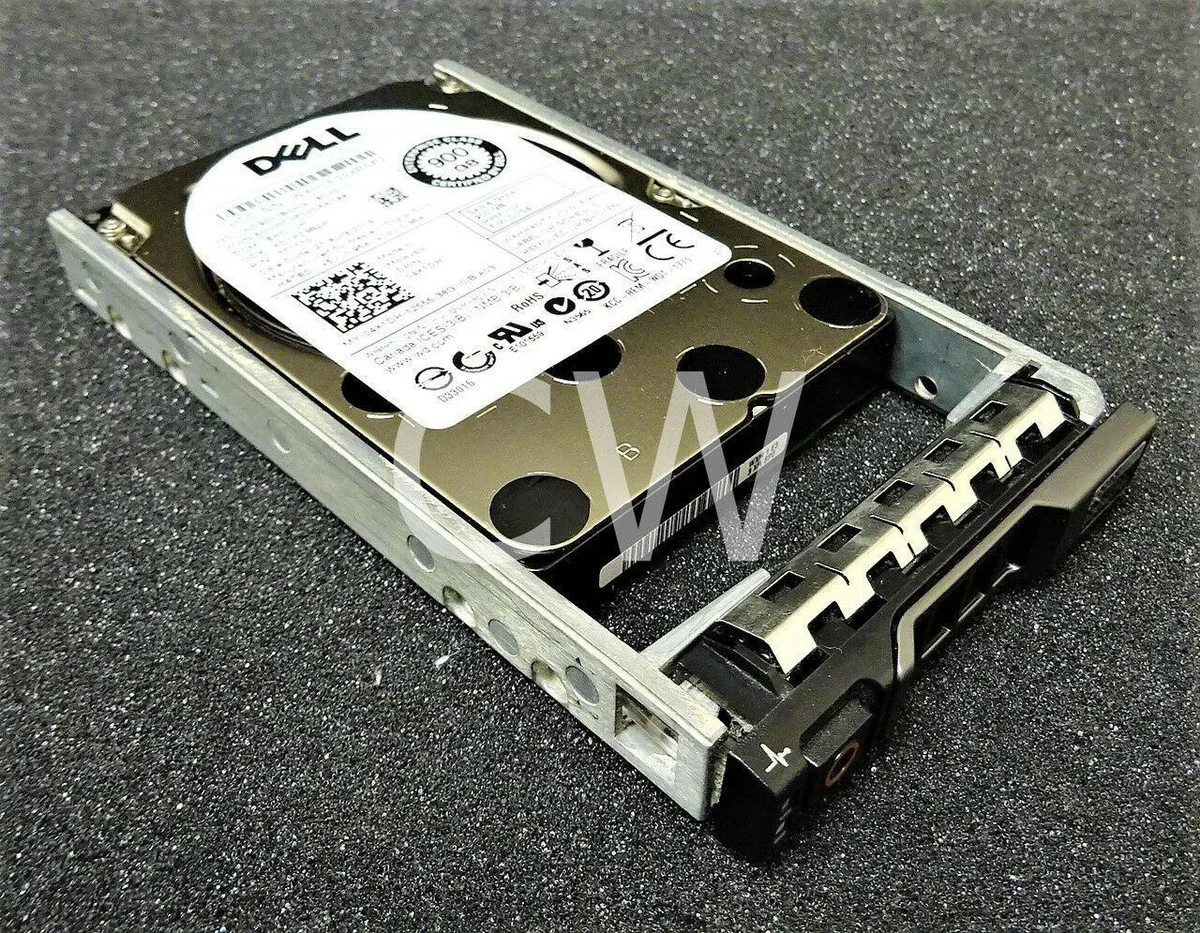 Small rectangular 2.5 inch silver metal hard drive with label