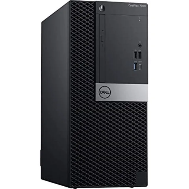 Dell OptiPlex 7060 mini tower desktop in black