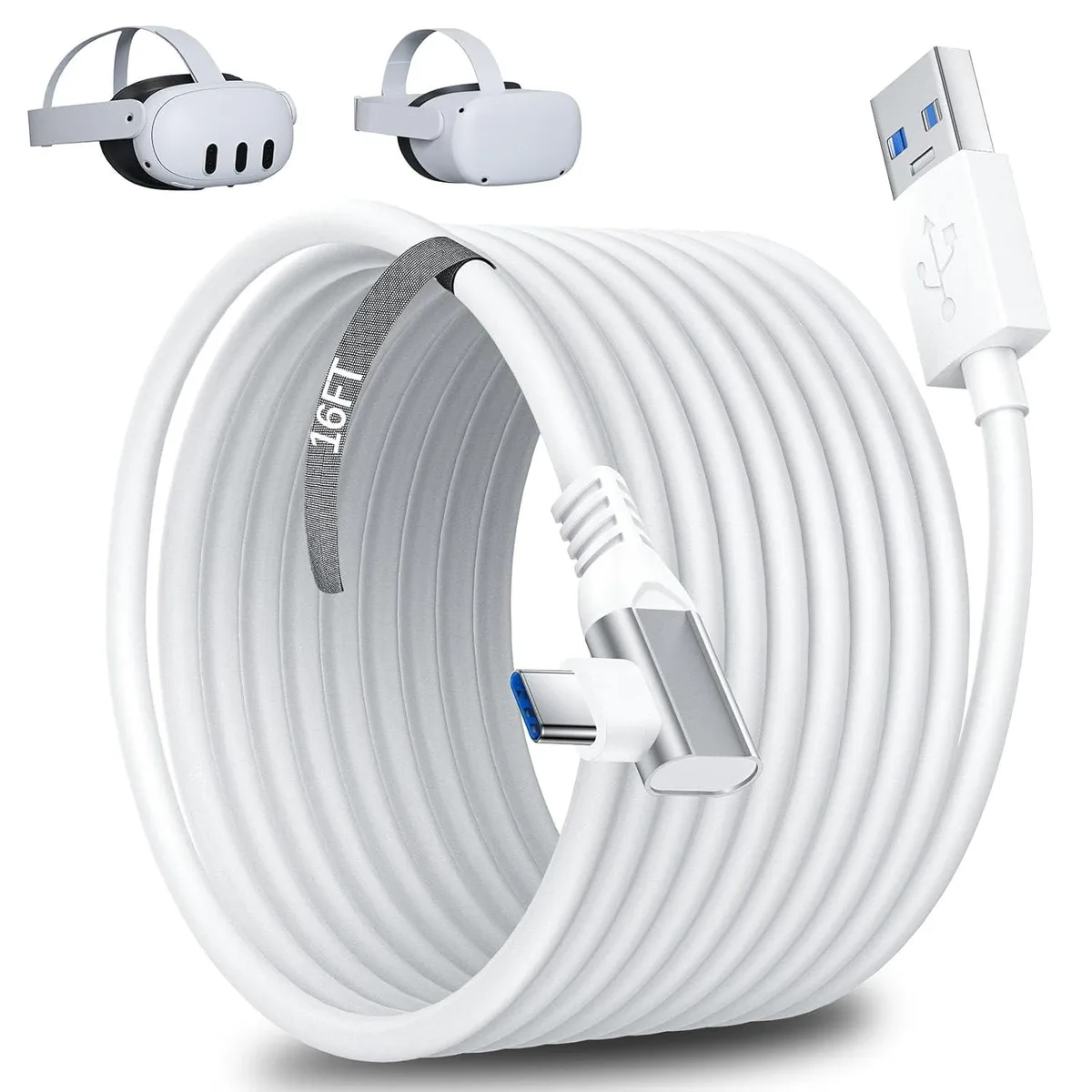 BFKK BFKK VR Link Cable 16FT USB 3.0 White — foto do produto