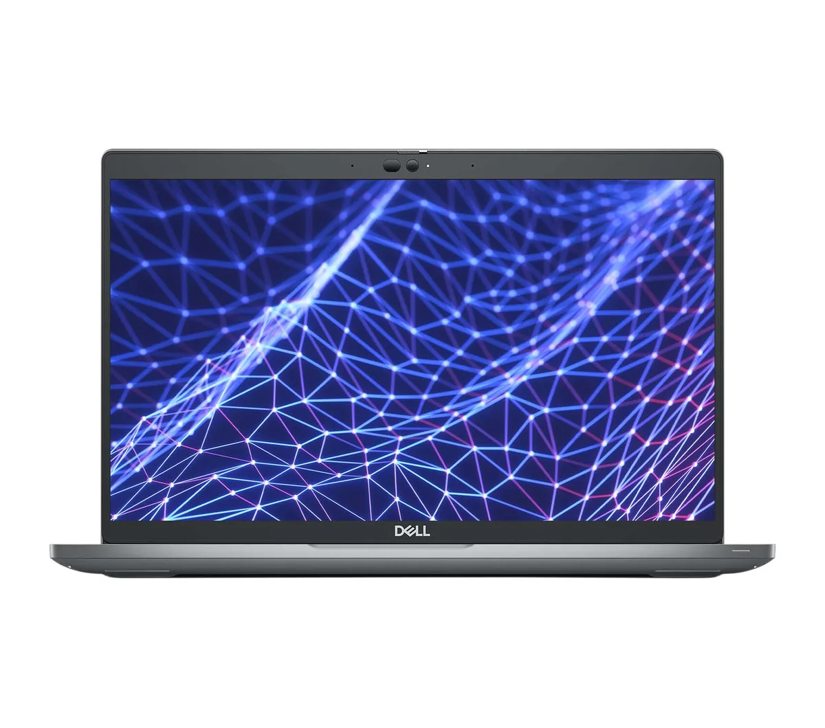 Dark gray Dell Latitude 5430 laptop, 14 inch non-touch FHD screen, thin and light business design