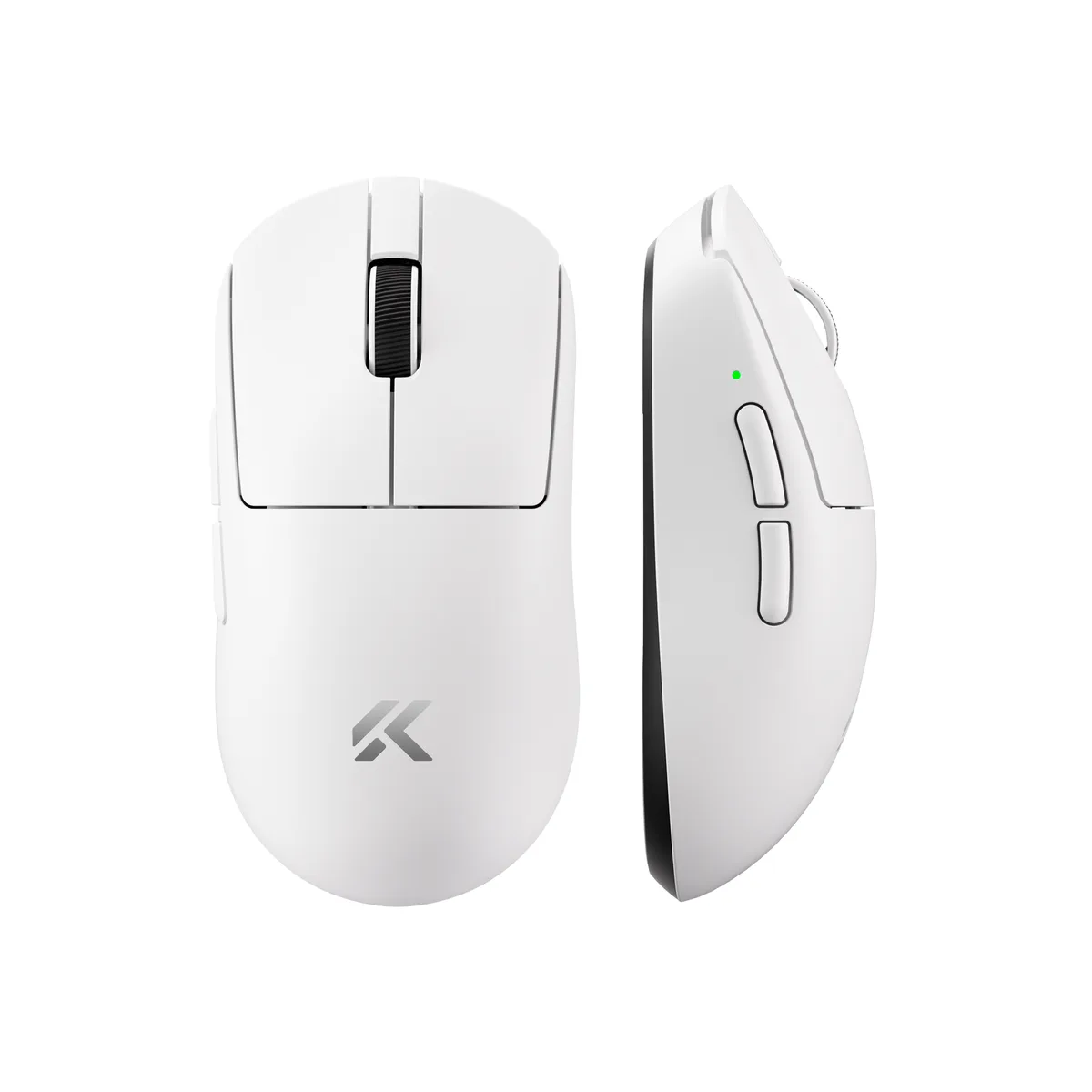 MCHOSE MCHOSE MC-A7V2-6 gaming mouse, PAW3950TI, 42000 DPI, 8000 Hz, 59 g, White — fotografia produktu