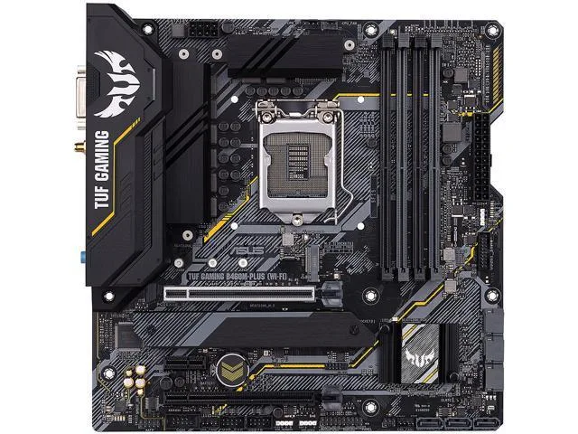 ASUS ASUS TUF GAMING B460M-PLUS (WI-FI) Intel motherboard — photo du produit