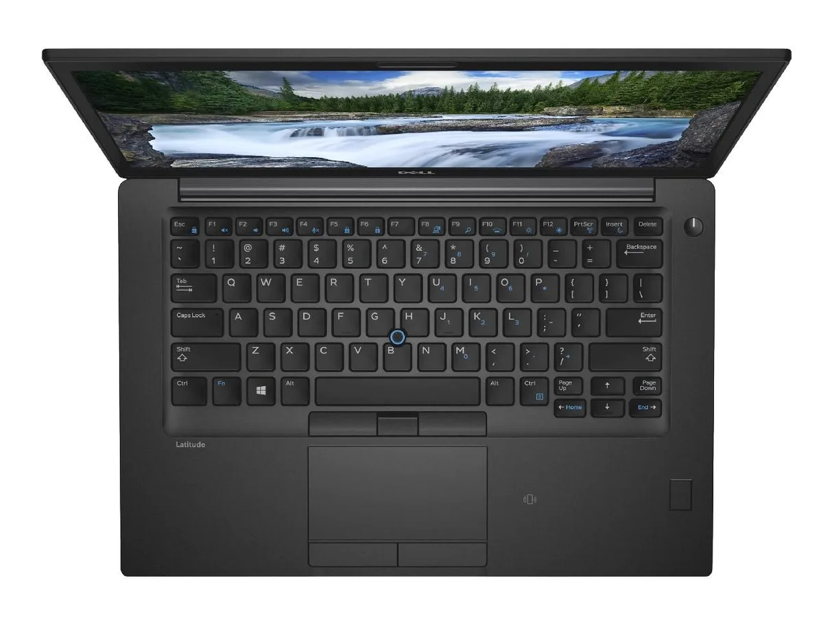 Silver 14-inch laptop with non-touch matte screen and webcam