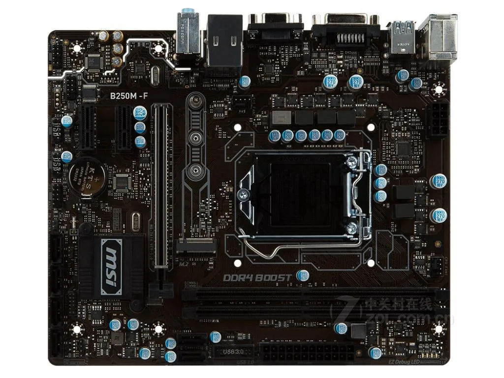 MSI MSI B250M-F Intel B250 LGA 1151 DDR4 32GB Micro ATX Intel motherboard — product photo