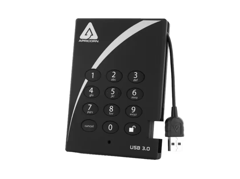 Apricorn Apricorn Aegis Padlock 512 GB portable SSD A25-3PL256-S512 — ภาพสินค้า