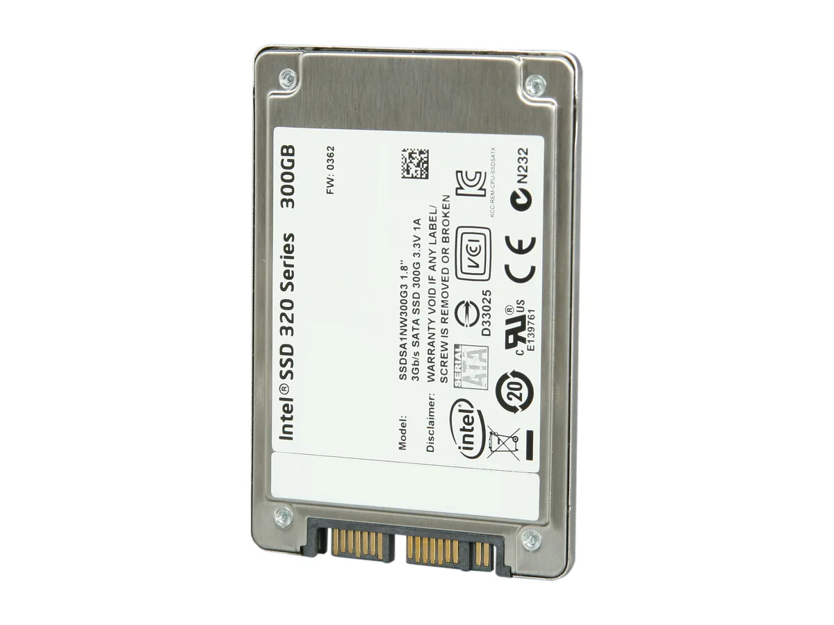 Intel Intel 320 Series 300GB SATA internal SSD SSDSA1NW300G301 — product photo